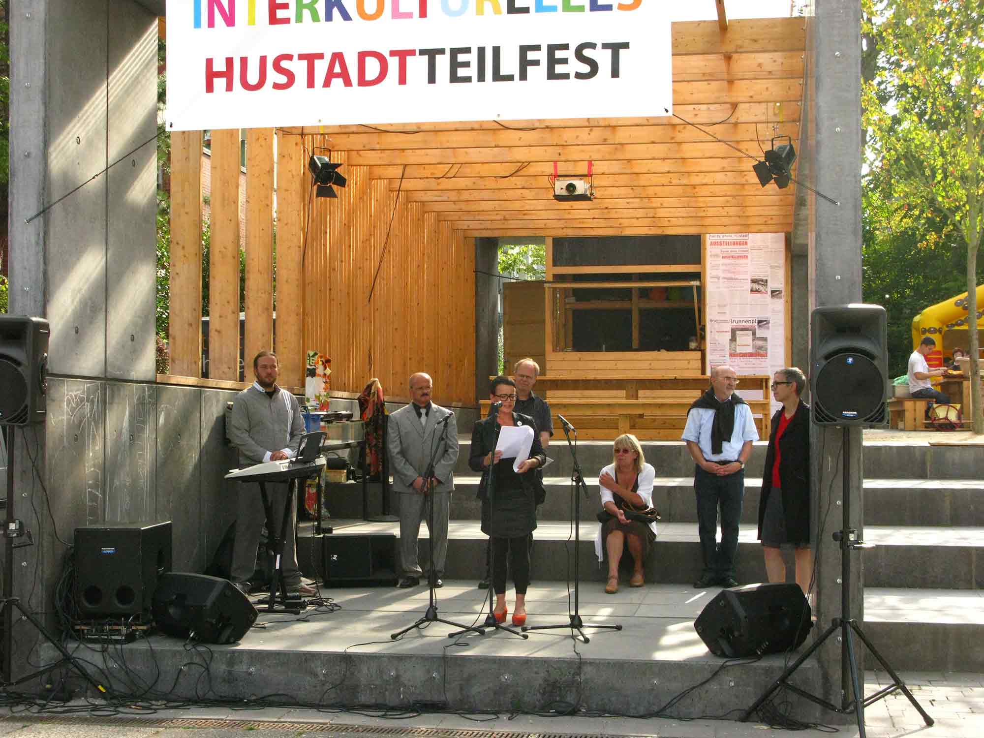 Apolonija Šušteršič, Hustadt Project, Inaugration of the Community Pavilion.
