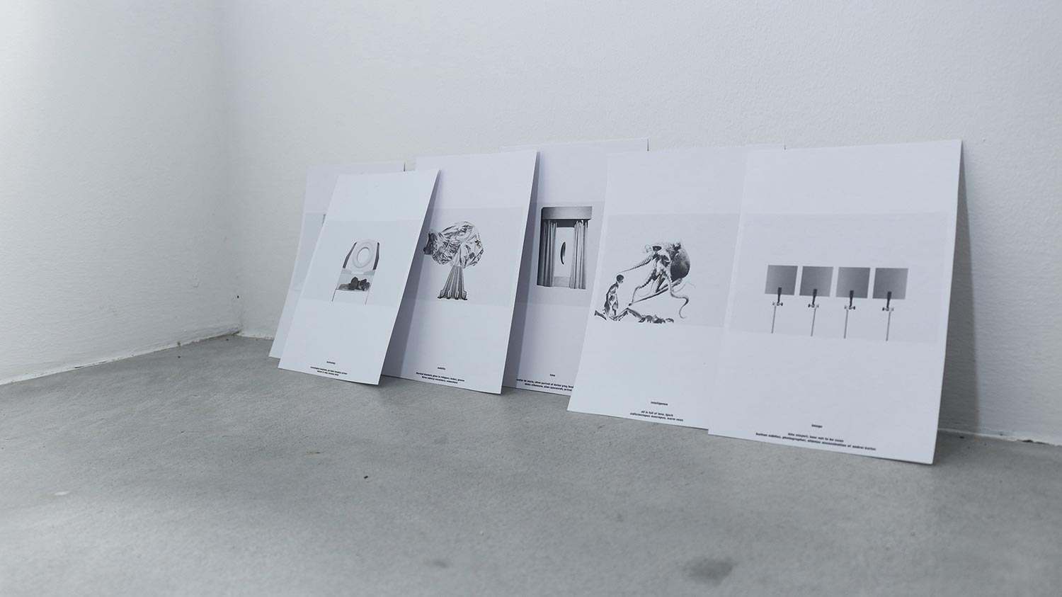 02, Alex Augusto Suárez, Storied Spaces, (2020), exhibition view, Amsterdam. Photo by J.J.E. Blau.